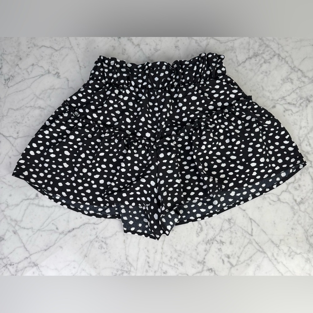 Altar’D State Skort Lightweight Black and White SZ XS